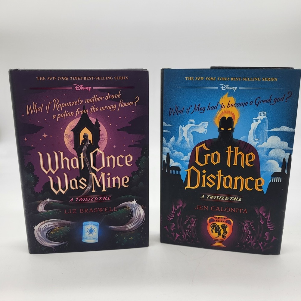 Disney A Twisted Tale Series 2 Book Bundle: What Once Was Mine & Go The Distance